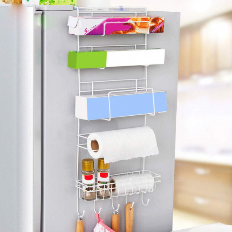 ORGANIZADOR DE COCINA COLGANTE PORTA ROLLO