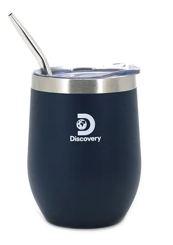 Mate Acero Inoxidable Vaso Térmico Discovery Tapa+ Bombilla