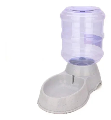 Bebedero Dispenser Automatico Agua Para Perros Y Gatos (Celeste, Rosa, Gris)